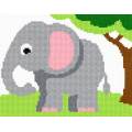 Kit point compté Eléphant - 55