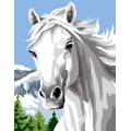 Kit canevas pénélope -cheval - 55