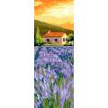 Canevas 25/60 - dans la lavande - 55