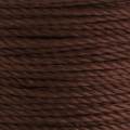 Cordon rayonne 1mm marron fonc&eacute; - 56