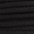 Cordon coton de 5,5mm noir - 56