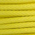 Cordon coton de 5,5mm jaune vif - 56
