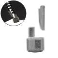 Boîtier + manchon t8 argent - 57