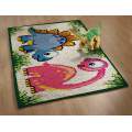 Tapis smyrnalaine seul Dinosaures 50 x 100 - 64