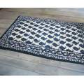 Tapis smyrnalaine seul - Manosque 50x100 - 64