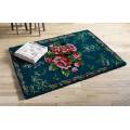 Tapis smyrnalaine seul - Jeu de fleur 50x100 - 64