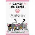 Kit - Protège carnet de santé - Petits chats - 64