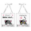 Kit - Coussin de porte - Petis chats - 64