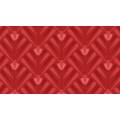Tissu Petales terracotta - 64