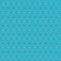 Tissu gamme asanoha bleu - 64