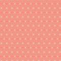 Tissu gamme asanoha corail - 64