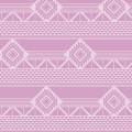 Tissu gamme azteque lilas - 64