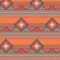 Tissu gamme azteque multicouleur - 64