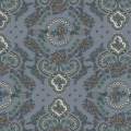 Tissu Baltes parme - 64