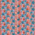 Tissu Bouquet cosmos - 64