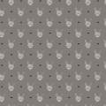 Tissu petit lapin gris - 64