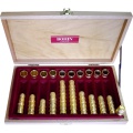 Coffret dés patch dorés x70 - 70