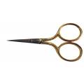 Ciseaux broder 7 cm manche or - 70