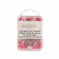 Épingle tête plastique ronde fuchsia 36x0,55mm 150u - 70