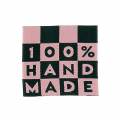 &Eacute;tiquette &agrave; coudre "100% handmade" - vrac - 70