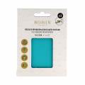 Pièce nylon autocollant bleu turquoise 10x12cm x 2 pcs - 70