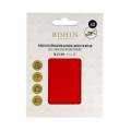 Pièce nylon autocollant rouge 10x12cm x 2 pcs - 70