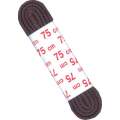 Lacets chaussure cordon marron 75cm 1 paire - 70