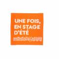 Etiquettes à coudre "une fois en stage" x4 - 70