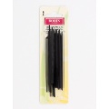 Agrafes 4mm (1200) noires pour microstitch - 70