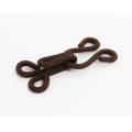 Agrafes fourrure marron par 100 - 70