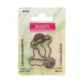 Boucle salopette 25mm bronze -blister 2- - 70