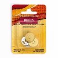 Boutou magnétique sans couture dore 18mm - 70