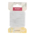 Cordon &eacute;lastique 8,25m blanc - 70