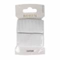 Gros grain tout usage 28mm 1m blanc - 70