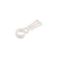 Agrafe anneaux bois blanc 2 branches - 70