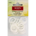 Anneaux plastique blanc 17mm-s.25- - 70