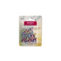 Attaches parisiennes multicolores 6 mm x 50 - 70