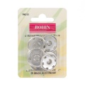 Bouton pressionx4 25mm argent - 70