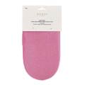Gant velours anti peluche 26x14cm rose - 70