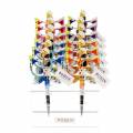 Présentoir de ciseaux thème chat x12 unités(4 modèles assortis) - 70