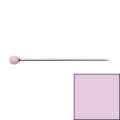 Epingle tête de verre 30x0,60mm x80 rose - 70