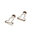 Boucle salopette bronze 32mm x 100 - 70