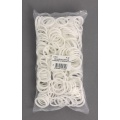 Anneaux rideaux plastique blanc 22mm - 70