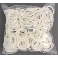 Anneaux rideaux plastique blanc 30mm - 70
