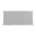 Galon strass -9m- 4mm support blanc - 70