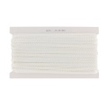 Galon paillette 6mm (23m) plates blanc - 70