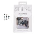Perle Swarovski 7-16mm blk pearl sachet de 17 perles - 72