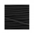 Cordon rond &eacute;lastique 3mm noir - 84