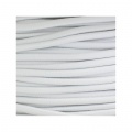 Cordon rond &eacute;lastique 3mm blanc - 84