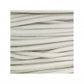 Cordon rond &eacute;lastique 3mm &eacute;cru - 84